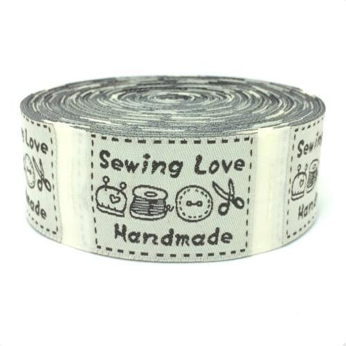 NEW wholesale 30mm 10yards/sets 150pcs 100% Polyester Woven Jacquard Ribbon sewing love HANDMADE lace kt02014050701