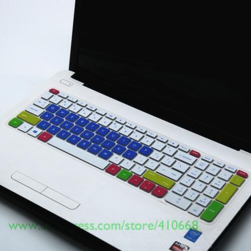 New Ultra Thin Soft Silicone Gel Keyboard Protector Cover Skin for HP NEWEST P15 Pavilion 15 15Q 15G(2015 NEWEST VERSION)