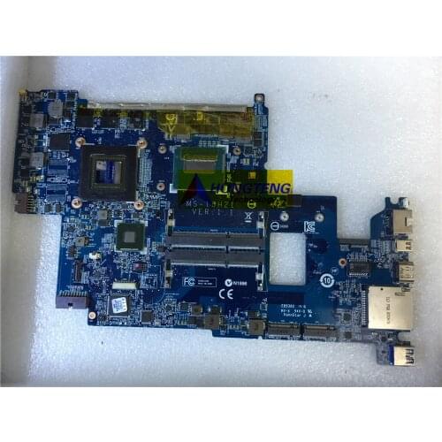 Genuine MS-16H21 FOR MSI GS60 2PL 6QE 2QE 6QC MS-16H2 LAPTOP MOTHERBOARD WITH I5-4210HQ CPU AND GTX860M Test OK