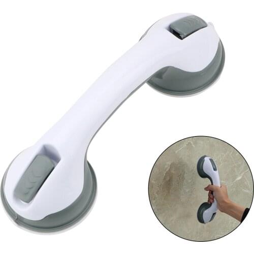 Bathroom Accessories Strong Sucker Hand Grip Shower Safety Handrails Bar Handle Suction Cup Grab for Elder Children Bathroom