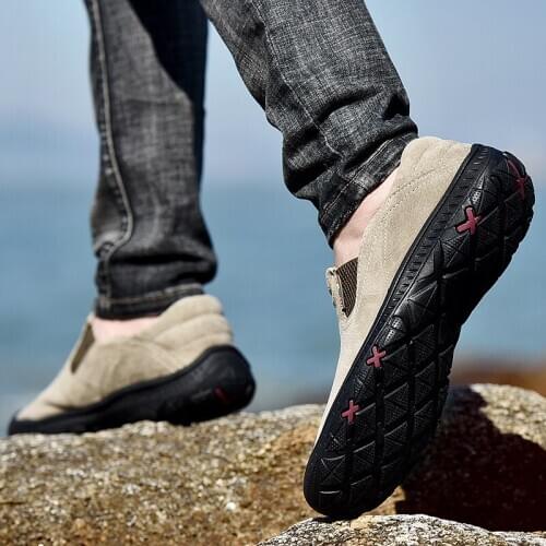 Size summer leather genuine man sapato zapatillas para moccasins scarpa Mens winter de casuales informales shoe male large for