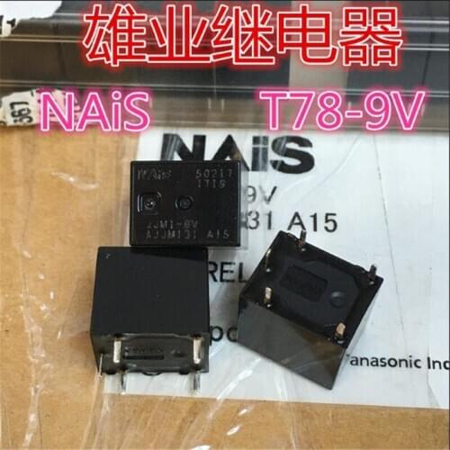9VDC relay JJM1-9V AJJM131 JJM1 9V AJJM131 JJM1-9V-AJJM131 JJM19VAJJM131 9VDC 5PIN