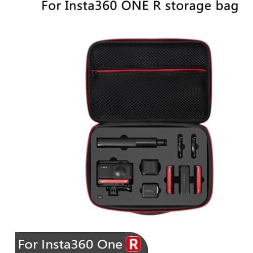 Suitable For Insta360 One R Storage Bag Handbag Panoramic Sports Camera Protection Box Luggage Accessories