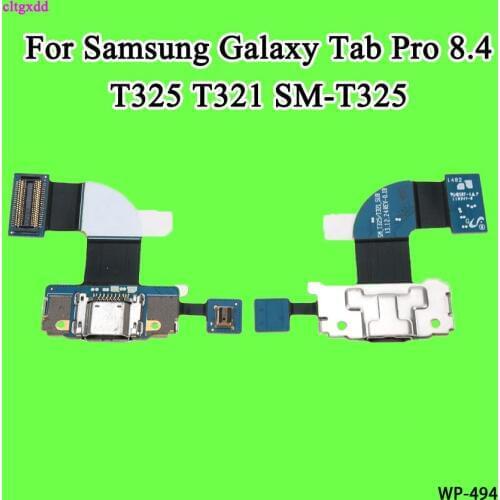 Cltgxdd USB Charging Port Connector Charge Dock Socket Jack Plug Flex Cable For Samsung Galaxy Tab Pro 8.4 T325 T321 SM-T325