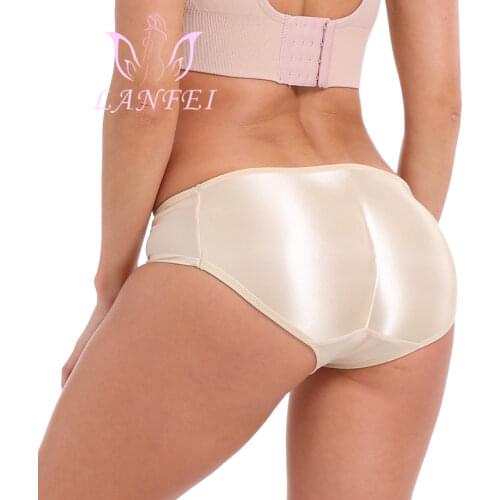LANFEI Women Sexy Butt Lifter Shaper Control Panty Hip Enhancer Ass Paded Slimming Briefs Underwear Hip Push Up Panties M-4XL