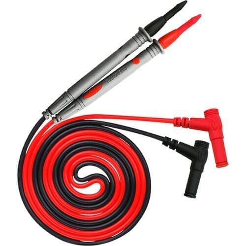 1 Pair 20A Silicone wire Pen Universal Probe Test Leads Pin for Digital Multimeter Needle Tip Multi Meter Tester Probe new