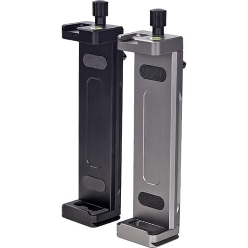 1Pc Adjustable Phone Holder Mount Aluminum Alloy Tablet Stands Clip, Universal Mobile Phone Supports Smartphone Brackets Clamp