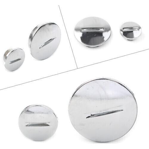 2Pcs Motorcycle Engine Stator Side Cover Cap Kits For Chinese Taotao Sunl 50 70 90 110 125 CC ATV Quad Universal