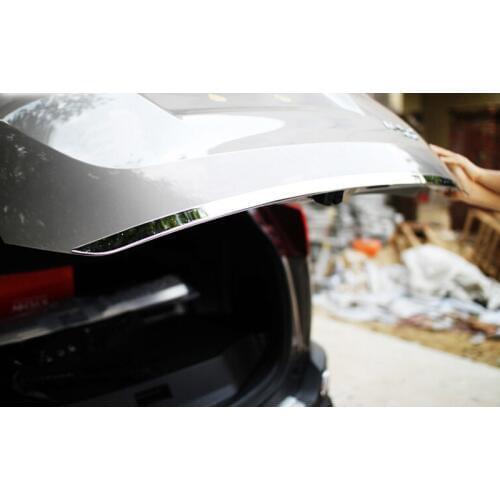 2015 Stainless Chrome Rear Door Bottom Trunk Lid Cover TRIM For Toyota RAV4 RAV 4 XA40 13 14 15