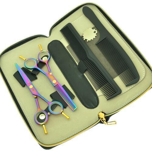 5.5" Hairdressing Barber Professional Cutting Scissors Hair Shears Smith Chu Japanese 440c Salon Hair Thinning Scissors A0001C