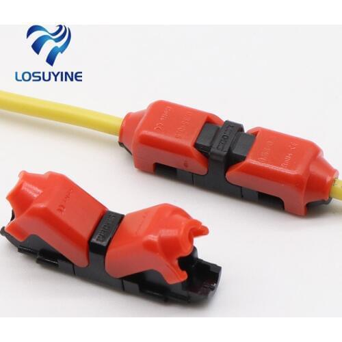 5pcs Scotch Lock Quick Splice Wire Connectors Terminals Crimp Electrical Car Audio 24-18AWG Wire Set