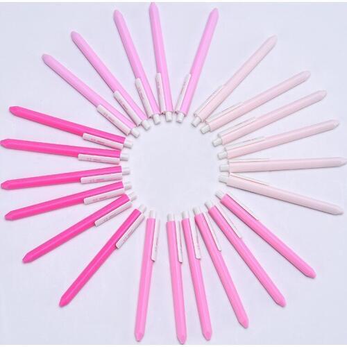 60pcs kawaii pen cute pink rabbit gel pens for school office supplies lovely triangle press pens for kids adorable stationary