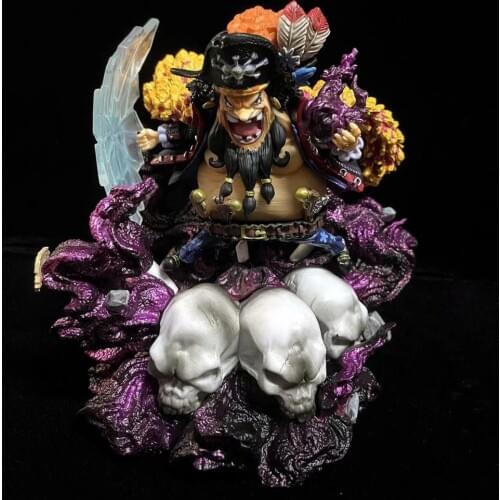 Anime One Piece DX Black Beard Marshall D Teach Fighting Ver PVC Model Collectible Children Action Figure Doll gift