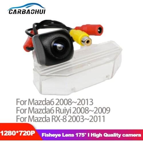 Car wireless rear view camera For Mazda 6 M6 GH 2007~2013 For Mazda RX-8 2003~2011 Night Vision Waterproof high quality Camera