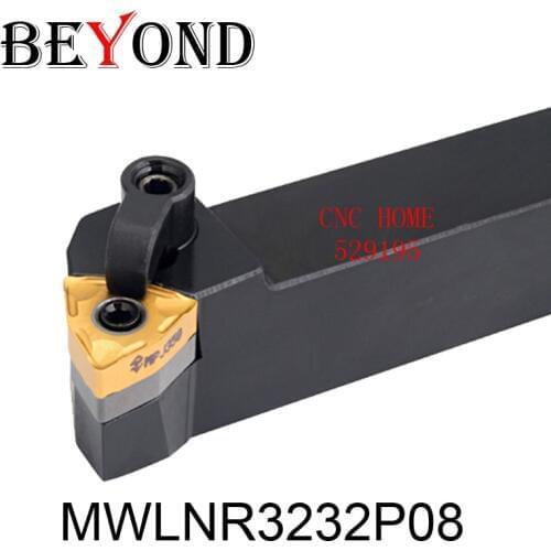 BEYOND MWLNR 32*32 MWLNR3232P08 MWLNL3232P08 External Turning Tool Holder Ferramentas Lathe Tools Cutter cnc Tool Holder torno