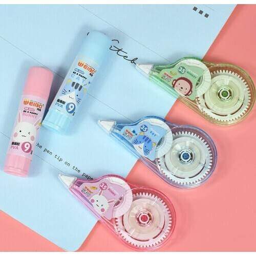 BW8257Kawaii White Out Crrector CrrectionTape School Staitionery Offie Supply Student Stationery Office Accassories