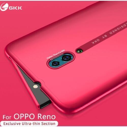 GKK Slim Original Case For OPPO Reno 2 10X Zoom Case Full Protection Anti-knock Back Matte Cover for OPPO Reno 2 10X Zoom Coque