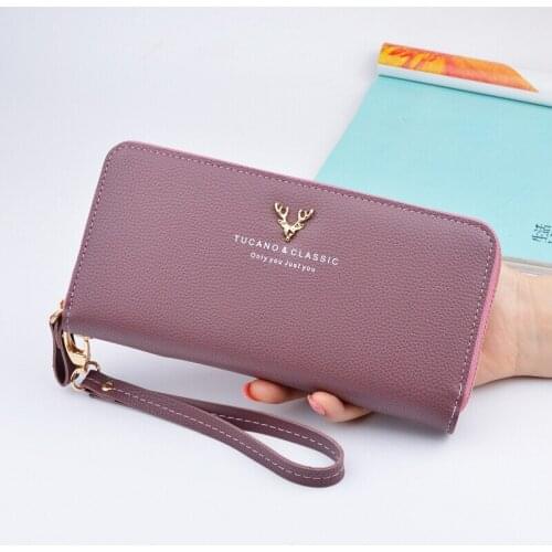 Wallet Korean Fashion Womens Wallet Long walet for women phone vallet Purse Teen Girl Carteira Feminina Card Wallet Female