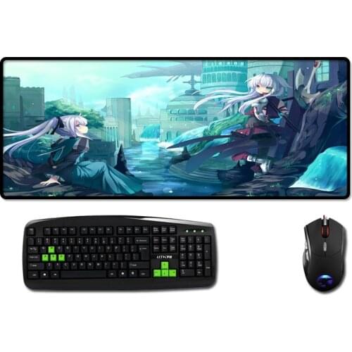 Mairuige Lovely Cute Girls Big Table Mats Anime Photos Printing To Make A Table Mats Pad To Decorate Desk Top Computer Mouse Pad