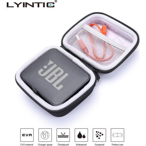 Mini EVA Portable Storage Hand Bag Pouch Case Cover for JBL Go2 / Go 2 Mini Bluetooth Speaker Case Cover Handbag Strap Carry Bag