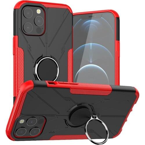 Shockproof Tough Rugged Protective Case Magnetic Holder Kickstand for iPhone 12 Pro MAX/iPhone 12 Mini/iPhone 12/12 Pro 6.1