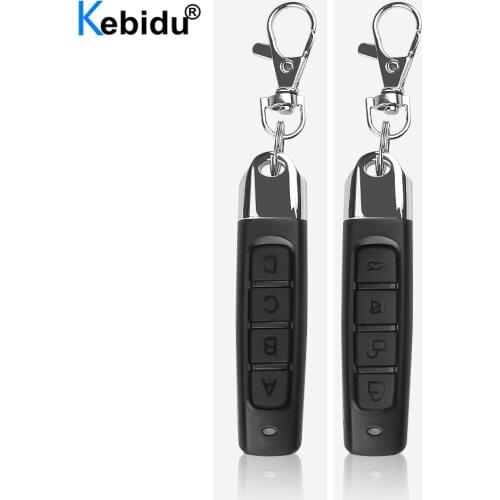 KEBIDU 433MHZ Remote Duplicator Cloning 4 CH 433 Mhz Remote Control Copy Code For Garage Gate Door Opener