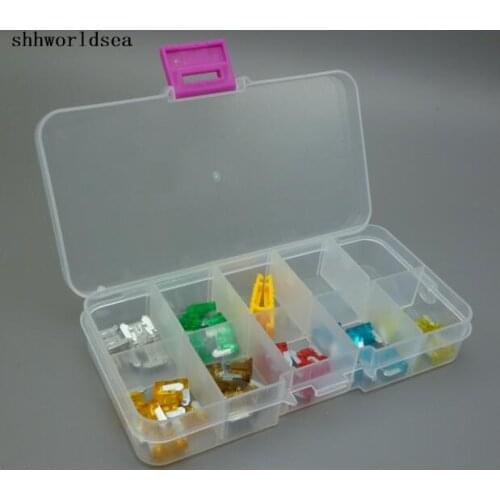 Shhworldsea 45PCS Micro MINI Blade Fuse Assortment Auto Car Motorcycle SUV FUSES Kit APM ATM 5A,7.5A,10A,15A,20A,25A,30A,35A,40A
