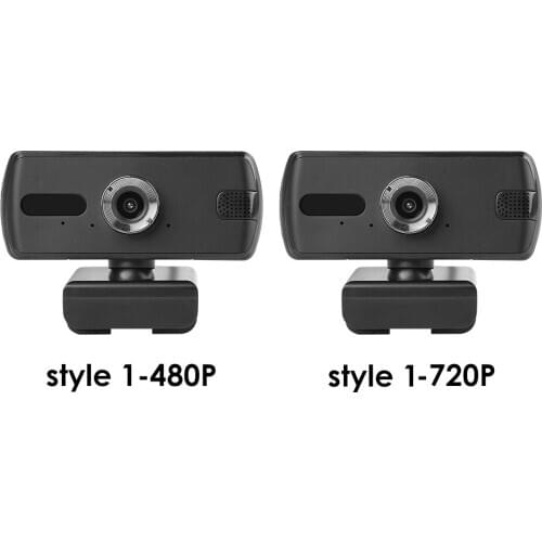 HD Beauty Webcam Free Web Camera w/ Microphone USB Driver School Office Working Accessories for Windows 10 8 7 PC