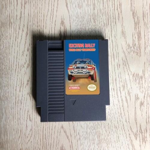 Exciting Rally World Rally Championship - 72 pins 8bit game cartridge