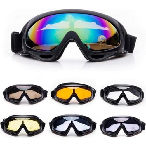 Winter Snow Sports Skiing Snowboard Snowmobile Anti-fog Goggles Windproof Dustproof Glasses UV400 Skate Ski Sunglasses Eyewear