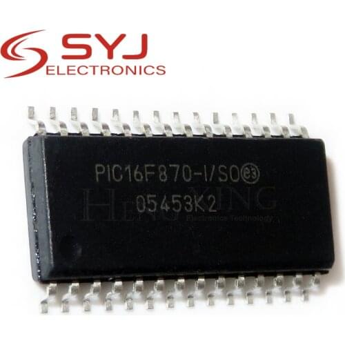 1pcs/lot PIC16F870-I/SO PIC16F870 SOP-28 In Stock