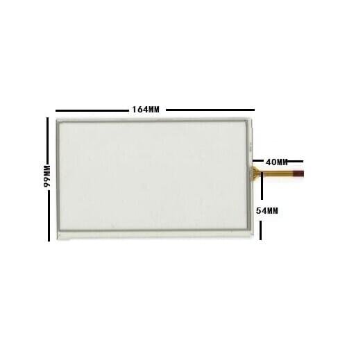 164mm*99mm New 7 inch Touch Screen for GPS the GLASS is 164*99 lins for tble compatible XWT176 Free shipping