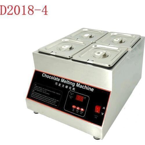 2020 High quality 4 pots melting pot chocolate/electric chocolate melting pot/chocolate melting tank in stock