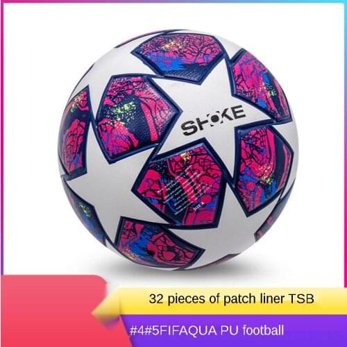 2021 Popular High-quality Wear-resistant Match Training Football Official Specifications 5 Soccer PU Match Training Soccer