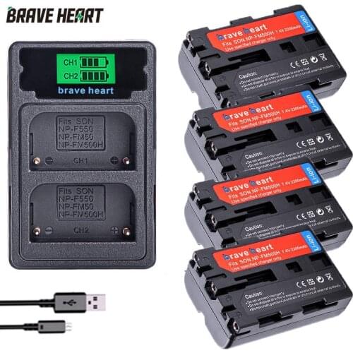 Batterie NP-FM500H bateria NP FM500H battery for Sony A200 A350 A700 A900 A300 A550 A350 A850 A560 A580 SLT-A57 a58 camera