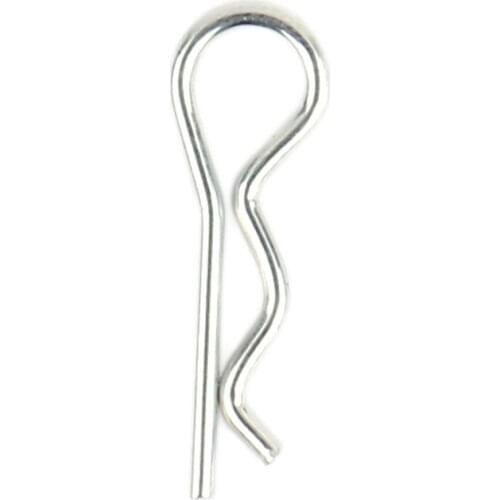 10P Long-lasting R Shape Buckle Model Car Body Shell Clip Spare Parts Pins Vehicles Universal Accessories For1:16 1:10 1:8 Scale