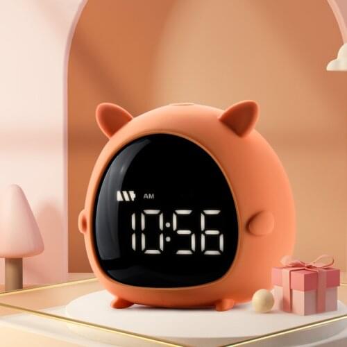 Alarm Clock Kids Child Children Sleep Bedside Alarm Clock Digital Wake Up Temperature Snooze Timer Clock for Bedroom/Table/Desk