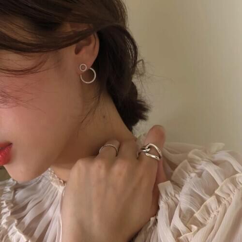 Stud Earrings LByzHan China