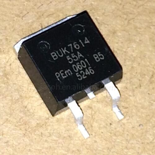 Original 10PCS/Lot BUK7614-55A BUK7614-55 or BUK7614-30 BUK7614 BUK7615-55A BUK7616-55A BUK7618-55 BUK7619-100B TO-263 MOSFET
