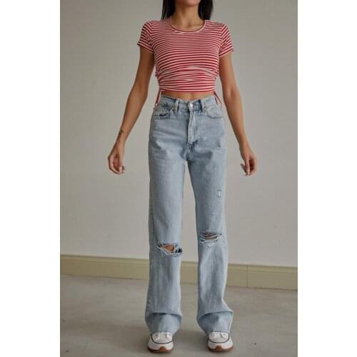 VOHOSHOP Womens Boyfriend Jeans