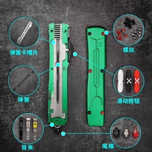 Ejection retractable UT85 comb and screw accessories [Micro-tech DIY accessories]