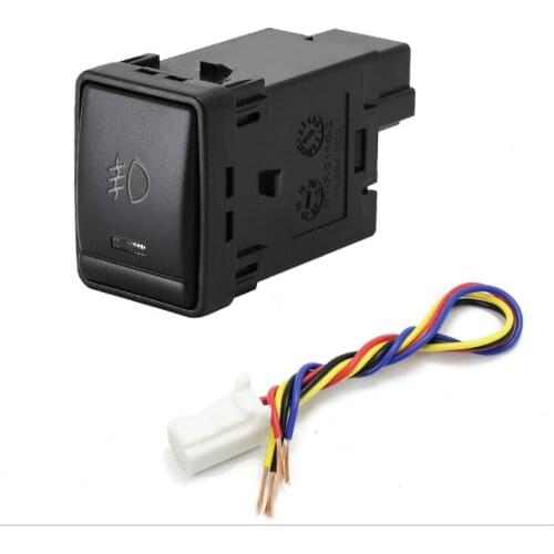 1PC Automatic headlights Front Fog Light Spotlight Tailgate music audio Switch Button For Nissan X-TRAIL 14-20