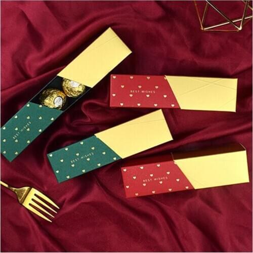 50pcs New Creative Lipstick Candy Box Wedding Favor Gift Box Baby Shower Birthday Party Supplies Decoration Package Gift Bags