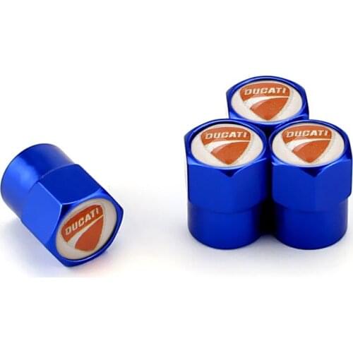 Car Styling Wheel Tire Valves Caps Cover For Ducati 696 848 796 821 899 1199 Diavel Hypermotard Monster Multistrada Superbike