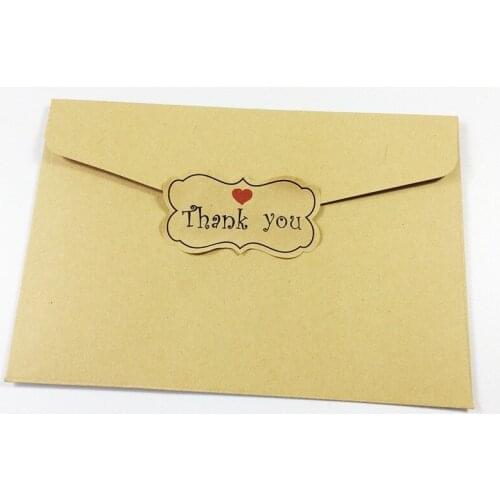 Free shipping800pcs/lot Especially For You Thank You And Merci Three Design Red Heart Leather Color Self-adhesive Stickers