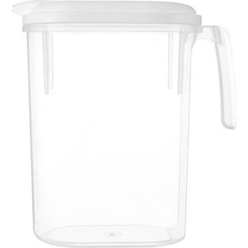 Large-Capacity Clear Glass Teapot Cool Water Bottle Transparent Heat Resistant Coffee Lemonade Pot With Handle Teapot Pitchers