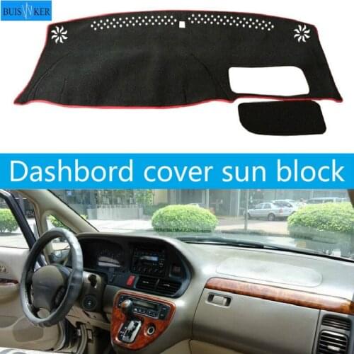 For Honda Odyssey 1999-2003Car Dashboard Cover Mat Pad Dashmat Dash Interior Sun Shade Instrument Protect Carpet Accessories