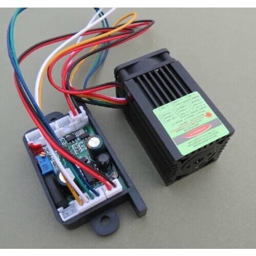 532nm 100mW Green Light Laser Module/green Light Laser Semiconductor Cooling Air-cooled TTL Modulation
