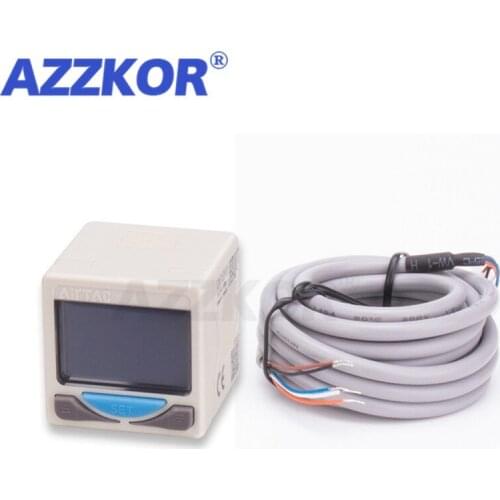 New Pneumatic Digital Display Pressure Switch Digital Display Pressure Gauge DPSN1-10020 Vacuum Gauge Pneumatic Parts