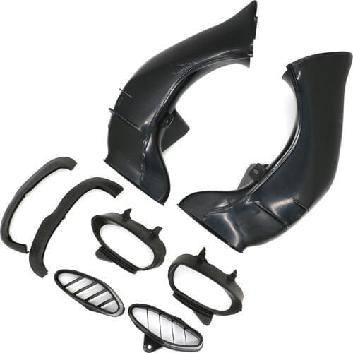 Motorcycle Ram Air Intake Tube Duct Cover ABS Fairing For Yamaha YZF1000 YZF R1 1000 2004 2005 2006